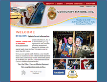 Tablet Screenshot of communitymayors.org